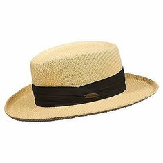 Panama Jack Gambler Straw Hat - Lightweight, 3" Big Brim, Inner Elastic Crafted out of a matte toyo, this Panama Jack lightweight boonie bucket fishing hat is pack-able and designed with a chin cord & adjustable toggle, eyelets (air vents), side snaps, inner sweatband, and a floating 3" big brim for ultimate UPF (SPF) 50+ UVA/UVB sun protection. Escape Everyday! When you're spending your day outdoors - whether you're working in the yard, golfing, fishing, hiking or lounging on the beach - it's i Hats For Summer, Panama Hat Men, Mens Straw Hats, Gambler Hat, Lifeguard Hat, Straw Hat Beach, Mens Sun Hats, Hat Ideas, Straw Hats