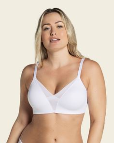 Wireless push up magical bra#color_000-white Post Surgical Bra, Bridal Shapewear, Bridal Bra, Compression Bra, Strapless Bralette, Legging Sport, New Bra, Perfect Bra, Active Leggings