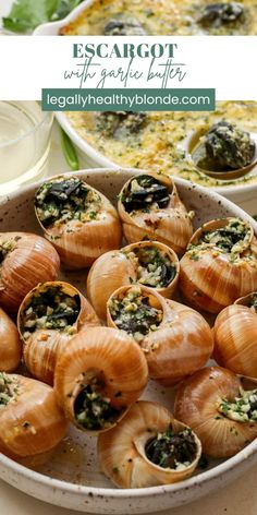 an image of some food that is in a bowl and on the table with other foods