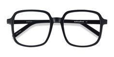 Black square eyeglasses available in variety of colors to match any outfit. These stylish full-rim, large sized acetate eyeglasses include free single-vision prescription lenses, a case and a cleaning cloth. Large Glasses Frames, Yellow Glasses, Glasses Inspiration, Black Glasses, Square Eyeglasses, Spectacles Frames, Glasses For Men, Cool Glasses, Cute Glasses