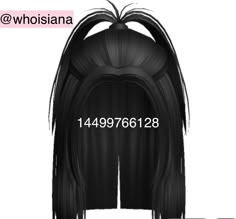 High Half Up Ponytail, Berry Avenue Codes Hair Black, Black Hair Codes, Yk2 Aesthetic, Half Up Ponytail, Yk2 Outfits, Up Ponytail, Codes For Berry Ave