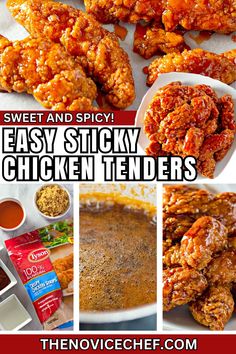 easy and spicy chicken tenders are the perfect side dish for any meal or appetizer