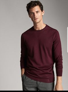 Plain Sweater, Plain Sweaters, Indian Men Fashion, Indian Man, Fashion Suits For Men, Man Style, Summer 2019, Massimo Dutti, Men Fashion