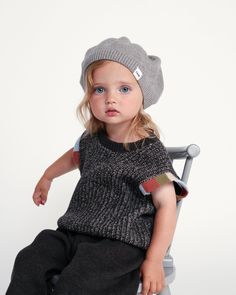 Meet our 'chunky as can be' knit collection. Introducing the Chunky Vest! Soft as can be, the sleeveless Vest has an edgy, oversized design for maximum comfort and can be worn over a long sleeve top, a body suit or styled alone. Crafted from a luxuriously soft, BCI cotton and finished with an elegant ribbed design, this cool knitted Vest is the cutest addition to your little one's wardrobe. MAKE IT A SET with the matching Chunky Ribbed Joggers or Wide Pants for the complete 7AM chunky look. Mach Chunky Vest, Dad Diaper Bag, Tote Organization, Kids Scooter, Rain Pants, Sweater Jumpsuit, Knitted Vest, Satchel Tote, Classic Backpack