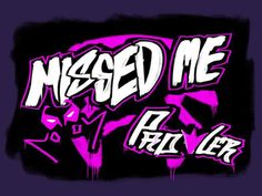 graffiti art with the words need me in purple and white on a black background for t - shirt design