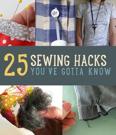 sewing hacks that you've gota know