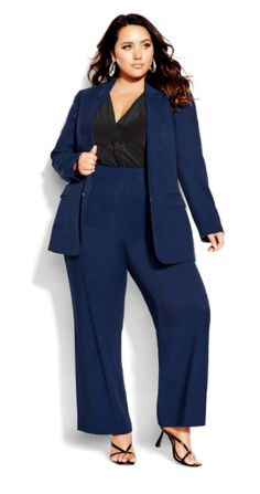 Plus Size Occasion Wear, Classic Fashion Plus Size, Plus Size Suits For Women, Plus Size Formal Wear, Portrait Outfits, Plus Size Work Dresses, Official Wear, Looks Hip Hop, Plus Size Business