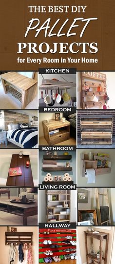 the best diy pallet projects for every room in your home