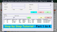 the step by step guide to create an excel - part 4 project in microsoft office