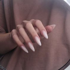 Sharp Nails, Claw Nails, Goth Nails, Grunge Nails, Classy Acrylic Nails, Pretty Gel Nails, Soft Nails, Hot Nails, Dream Nails