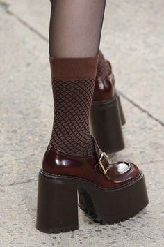 Shoe Guide, Shoe Trends, Brown Shoes, Shoe Inspo, 2020 Fashion, Vogue Russia