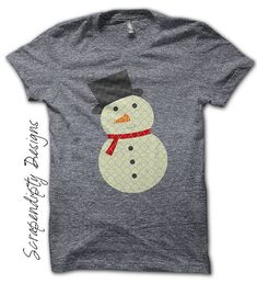 Snowman Iron on Transfer  Christmas Iron by ScrapendipityDesigns Little Boy Clothes, Snowman Shirt, Christmas Clothes, Toddler Christmas, Boy Clothing, Kids Graphic Tees, Boys Clothes, Iron On Transfer