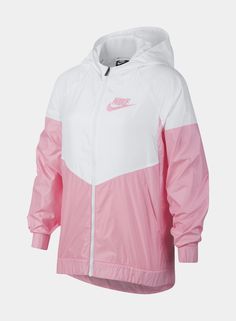 Sportswear Windrunner Grade School Jacket (White/Pink) - Shoe Palace Cheap Nike Sports Socks, Cheap White Sportswear Hoodie, Ralph Lauren Purple Sports Hoodie Women, Cheap Sporty Winter Socks, Cheap Sporty Summer Socks, Cheap Winter School Sweater, Cheap Classic Winter Sport Coat, Luxury Nike Outerwear For Sports, Cheap Classic Sport Coat For Fall