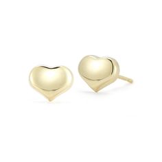 Heart Stud Earrings Roberto Coin Jewelry, Roberto Coin, Heart Stud Earrings, Tiny Treasures, Heart Studs, Gold Collection, Heart Earrings Studs, Jewelry Accessories, Coin