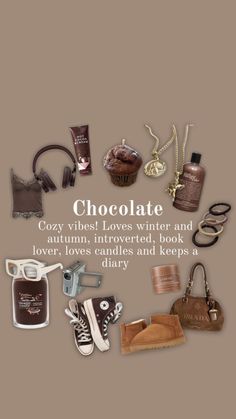 Chocolate Girl Aesthetic Outfits, Choco Girl Aesthetic, Chocolate Girl Aesthetic, Espresso Girl, Chocolate School, Aesthetic Chocolate, Like Water For Chocolate, Chocolate Clothes