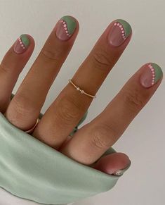 Summery Nails, Minimal Nails, Her Nails, Cute Gel Nails, Short Acrylic Nails Designs, Minimalist Nails, Dream Nails, Fire Nails, Funky Nails