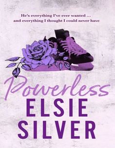 a book cover with a pair of shoes and flowers on the bottom right hand corner