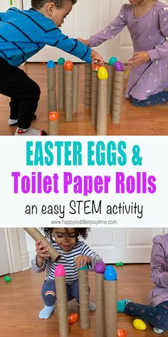 Easter Egg Activities, April Preschool, Toilet Paper Rolls, Pre K Activities