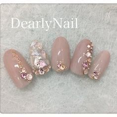 Japan Nail Art, Japanese Nail Design, Japan Nail, Asian Nails, Manicure Gel, Nail Jewels, Japanese Nails, Nail Art Wedding