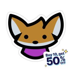 Decorate laptops, Hydro Flasks, cars and more with removable kiss-cut, vinyl decal stickers. Glossy, matte, and transparent options in various sizes. Super durable and water-resistant. Fox map icon from the game Tunic Map Icon, Map Icons, Legend Of Zelda, Mammals, Icon Design, Top Artists, Science Poster, The Game, Sticker Design