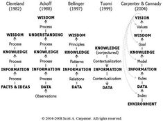 a diagram that shows the different types of information in an organization's workflow