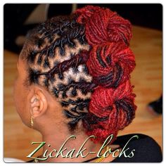 Red locs Hair Tea, Hair Facts, Kids Curly Hairstyles, Dreads Girl, Beautiful Dreadlocks, Dreadlock Styles, Dreads Styles