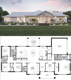 the floor plan for this house is very large and has three bedroom, two bathrooms