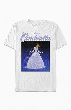 Online only! Magic Mirror on the wall, what is the fairest Disney shirt of all? Add Disney magic to your day with this officially licensed Disney apparel! The Cinderella T-Shirt features a crew neckline, short sleeves, a front graphic of your favorite character, and a classic fit. 


	Solid color tee
	Short sleeves
	Crew neckline
	Front graphic
	Classic fit
	Machine washable Dress Poster, Cinderella Shirt, Disney Apparel, Cinderella Dress, Cinderella Disney, Disney Cinderella, Cinderella Dresses, Magic Mirror, Mirror On The Wall