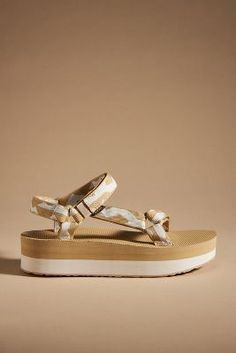 Teva Flatform Universal Sandals | Anthropologie Teva Flatform, Latest Sandal, Shoes Unique, Womens Denim Dress, Cute Sandals, Lace Up Sandals, Sport Sandals, Shoe Lover, Gladiator Sandals