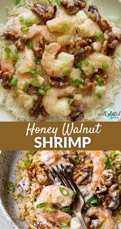 Walnut Shrimp Recipe, Maine Seafood, Dinner Seafood, Glazed Walnuts, Walnut Shrimp, Crispy Shrimp, Honey Walnut, Honey Walnut Shrimp, Honey Glazed