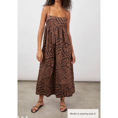 #ad Find ideas and inspiration for Rails Womens Lucille Maxi Moroccan Night boho zebra Dress size XL Brown, Fashion Womens Dresses Moroccan Nights, Rails Clothing, Zebra Dress, Midi Length Dress, Cotton Voile, Dress Romper, Dressed Down, Model Dress, Empire Waist