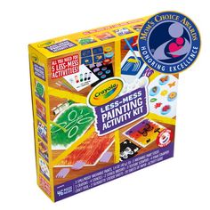 the learning activity kit is in its box