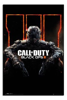 the call of duty poster is displayed