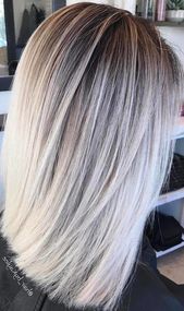 50 Gorgeous Balayage Hair Color Ideas for Blonde Short Straight Hair,  #Balayage #Blonde #Color #Gorgeous #Hair #Ideas #Short #Straight Thick Hair Pixie Cut, Caramel Ombre Hair, Brown Ombre Hair Color, Balayage Hair Color Ideas, Short Hair Model, Balayage Hair Color, Balayage Blond, Haircut Women, Brown Ombre Hair