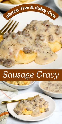 sausage gravy is an easy and delicious side dish for dinner or brunch