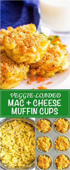 macaroni and cheese muffin cups recipe