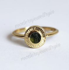 Moldavite Ring, Moldavite Ring, Unique Moldavite Ring, meteorite ring, Authentic Moldavite, Handmade Ring, Christmas gift, Silver Ring by ModernjewellryIN on Etsy Polished Tourmaline Rings For Gift, Polished Tourmaline Ring As Gift, Polished Tourmaline Round Ring, Polished Tourmaline Rings, Round Tourmaline Anniversary Rings, Moldavite Ring, Meteorite Ring, Ring Unique, Rings Statement