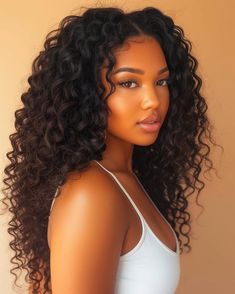 Spanish Wavy Curly Hair - Nikki Smith Hair Collection – Nikki Smith Hair Collection Black Long Curly Hair, Cornrows Ideas, Sunkissed Hair, Mom Cut, Chunky Highlights, Spanish Woman, Curly Hair Extensions, Wavy Curly Hair, Deep Curly