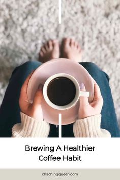 A few simple ideas to ensure you brew yourself a healthier coffee drinking habit moving forward. Healthy Coffee Hacks!