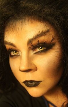 Wearwolf Costume, Wolf Lady, Fantasy Make-up, Halloween Make-up Looks, Animal Makeup