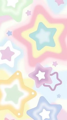 an abstract background with stars in pastel colors