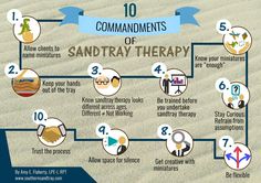 10 must-do's for an effective sandtray therapy practice Play Therapy Activities, Counselling Tools, Play Therapist