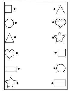 the worksheet for shapes and numbers