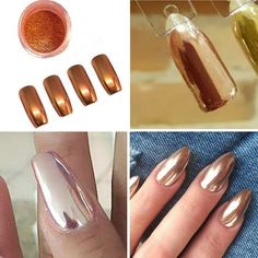 welcome to Awwp! Rose Gold Nail Mirror Powder Glitter Chrome Powder Art Decoration Feature: 100% Brand New And High Quality. Quantity: 1Box Capacity: Approx. 2G Material: Powder Color: As The Picture Shows Nail Decoration Easy To Apply On Natural Or Artificial Nails You Can Also Use Them To Decorate Your Home, Cell Phone'S Case, Glasses, Made Card, Body Art, Etc How To Use: Prepare Your Nails With Uv Base Coat, Uv Color Gel, No-Wipe Uv Top Coat.(Other Top Coat Cannot Get Mirror Effect) Use Eyesh Metalic Gold Nail Polish, Silver Gold Nail Polish, Nails Mirror Powder, Chrome Nail Polish Mirror, Solid Gold Nail Polish, Chrome Coffin Nails, Chrome Coffin, Nail Mirror, Powder Glitter Nails