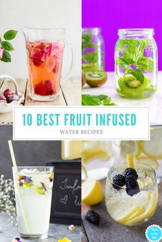 10 best fruit infused water recipes