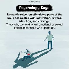 Romantic Rejection Stimulates Parts Of The Brain Associated With Motivation Romantic Rejection, Psychology Journal, Psychological Facts Interesting Feelings, Human Brain Facts, Brain Regions, Parts Of The Brain, Read People, Physiological Facts