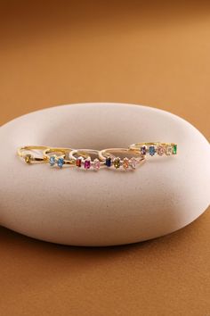 . D U A L . B I R T H S T O N E . R I N G . This elegant dual birthstone ring, crafted from sterling silver and can accommodate up to five birthstones, is available in gold, silver, and rose gold finishes. The unique design of this baguette ring showcases multiple personalized birthstones, adding a special touch to any outfit. Perfect as a thoughtful gift, this dainty ring combines style and sentiment beautifully. Many couples has comfortably chosen this dainty rings as their promise rings so fa Family Birthstone Ring, Dual Birthstone Ring, Ring Three Stone, Dainty Rings, Promise Rings For Couples, Baguette Ring, Etsy Bridesmaid Gifts, Three Stone Rings, Couple Rings