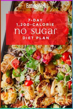 We've been there and know it's hard trying to resist sugar cravings, so we made this 7-day no-sugar diet plan to help you overcome the cravings and get back on track with healthy habits. #mealplan #mealprep #healthymealplans #mealplanning #mealplanideas #healthyrecipes No Sugar Diet Plan, Sugar Free Diet Plan, Sugar Diet Plan, Eating Well Recipes, Sugar Diet, Sugar Free Diet, No Sugar Diet, Calorie Meal Plan, Makanan Diet