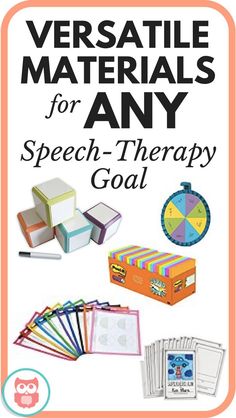 High School Speech Therapy, Preschool Speech Therapy, School Speech Therapy, Speech Therapy Games, Articulation Therapy