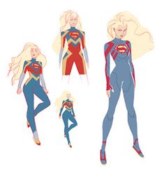 an image of some female superheros in their costumes